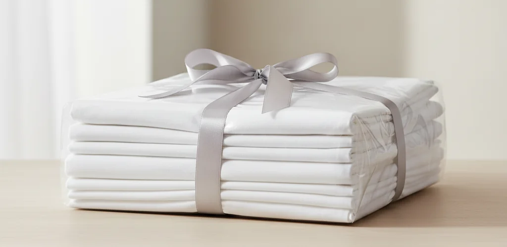 Illustrative image: washing bed linen